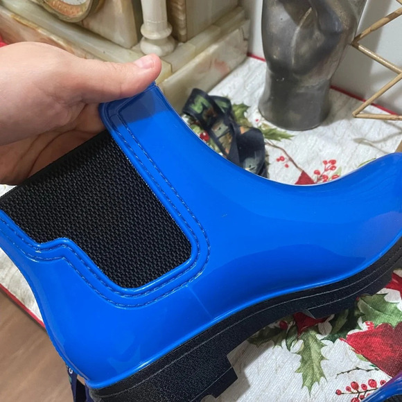 NWT 7 for All Mankind|| Dover Rain Bootie in Royal Blue Size 7 - Picture 10 of 12